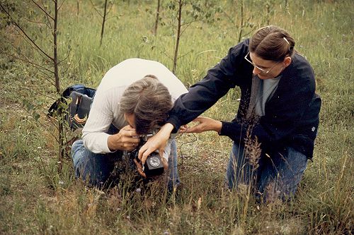 Fotograf bei der Arbeit